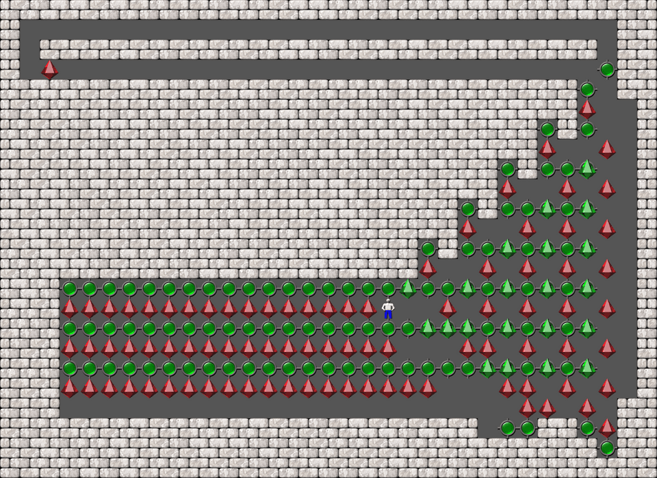 Сокобан Bugs509 collection уровень 42
